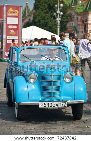 russian car moskvich