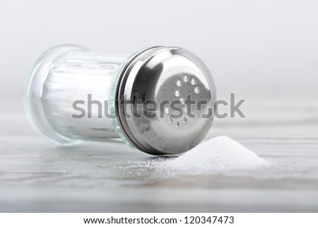 Salt Spill on Table