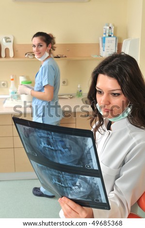 beautiful dentist