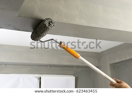 Painter Painting House Interior
