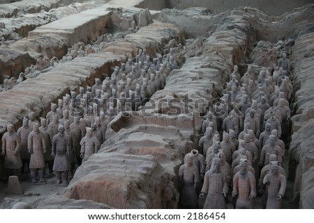 terracotta warriors xian china