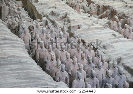 terracotta warriors xian china