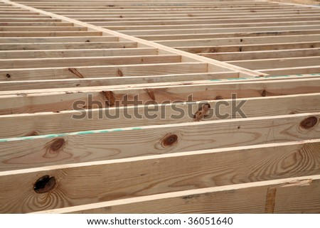 House framing - floor construction