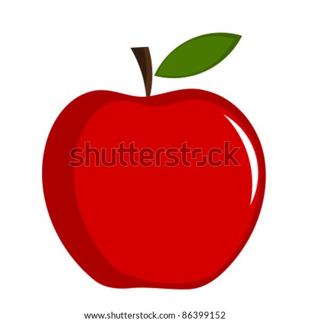 Apple Vector Image