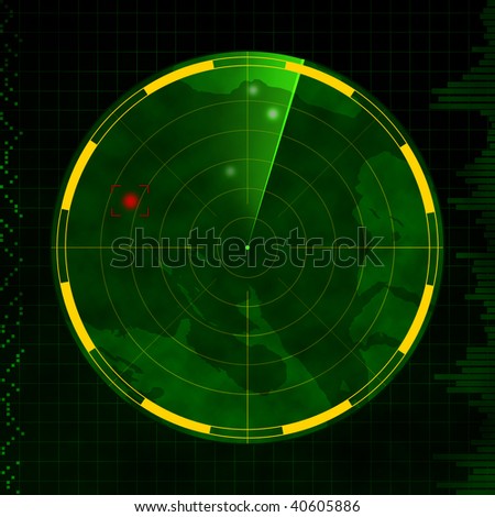 [Nami] Saga: El Comienzo  Stock-photo-radar-with-red-target-blip-and-green-sweeping-arm-40605886