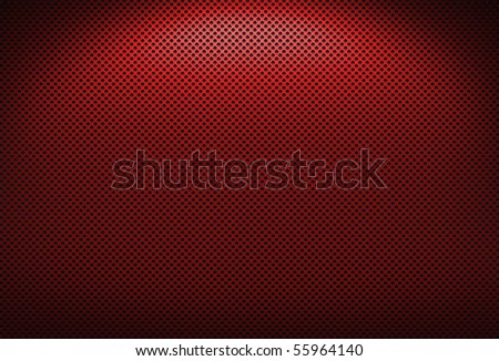 Red metal grate texture with lighting effect
