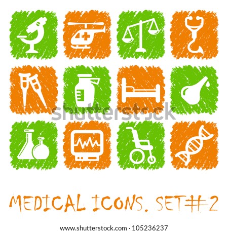 Pharmacy and Health care icons