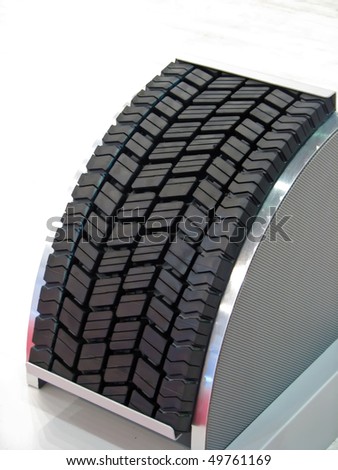 automobile tyre. part of automobile tyre.