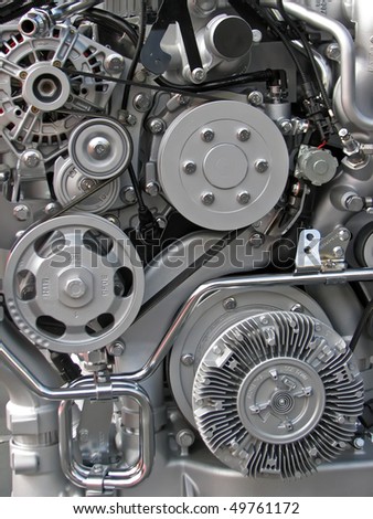 automobile engine. truck fuel engine.