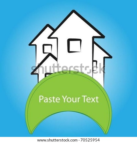 House Background Stock Vector Illustration 70525954 : Shutterstock