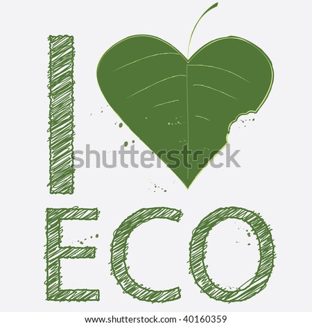 eco eco print design EPS design be shirt used illustration for vector t file/ Eco Can in