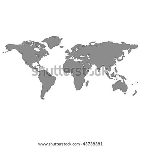 world map with countries and capitals. world map with countries and