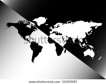 world map vector art. stock vector : graphic world