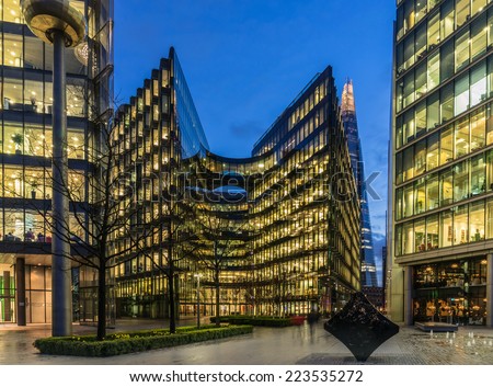 LONDON, ENGLAND - MAR 26: Price Waterhouse Coopers London Offices on March 26th , 2014 in London, England.  Price Waterhouse Coppers  is the world\'s largest accountancy firm  measured by  revenue.
