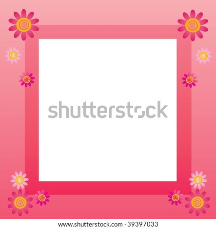 flower frame clipart. Pink Cell Phone Clip Art