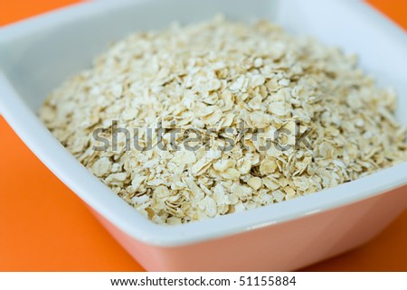 Selective focus image of , a nutrition which is often in cereal products like muesli.