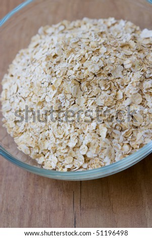 Selective focus image of , a nutrition which is often in cereal products like muesli.