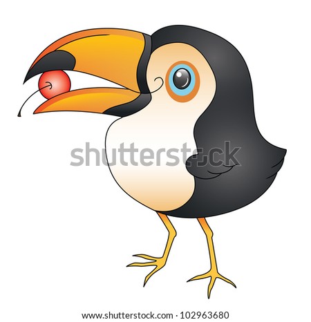 Baby Toucan Cartoon