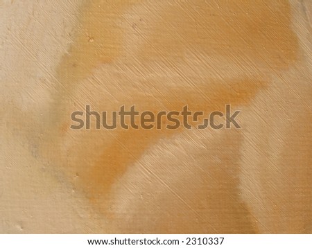 Oil on Canvas - detail - brush marks on oil paint