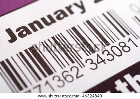 magazine barcode with price and date. hair people magazine barcode.