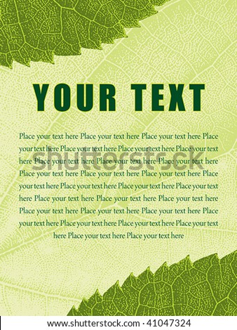 Leaf Texture Background