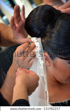 hair dressing for wedding