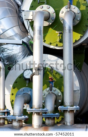 Green Industrial Boilers and Pipework