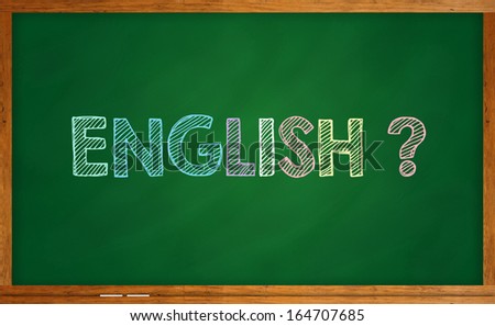 Learning language - English