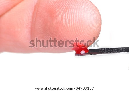 Blood Finger Prick