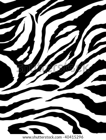 zebra wallpaper. stock vector : vector - zebra