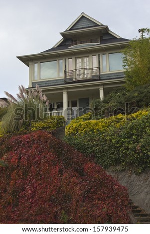 Residential house on Highland drive in Seattle WA.