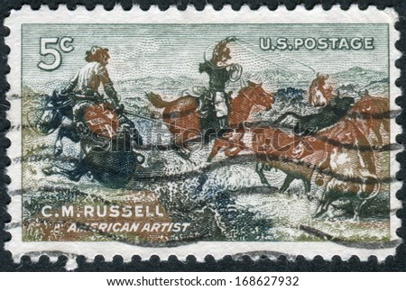 USA - CIRCA 1964: Postage stamp printed in USA, shows a picture of \