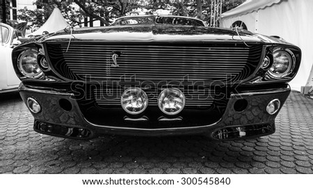 BERLIN - JUNE 14, 2015: Pony car Ford Shelby GT500 \