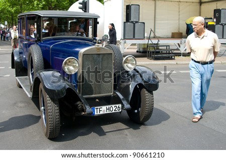 BERLIN - MAY 28: Horch Typ 303 8, the exhibition \