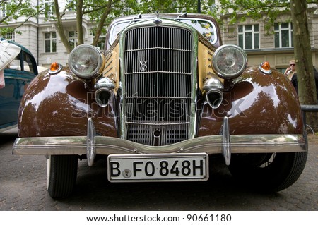BERLIN - MAY 28: Ford V8 Model 48, the exhibition \