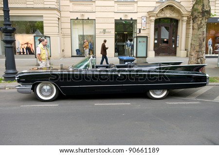 BERLIN - MAY 28: Cadillac Sedan de Ville, the exhibition \