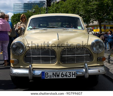 BERLIN - MAY 28: Car Volvo Amazon; the exhibition \