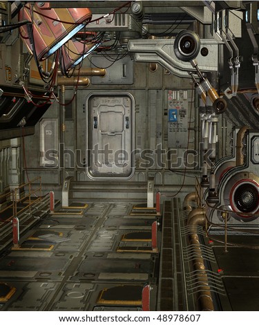 http://www.shutterstock.com/pic-48978607/stock-photo-spaceship-cabin-with-spotlights.html