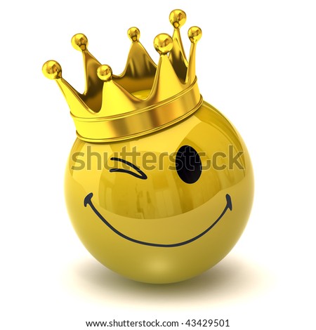 In Loving Memory Of Josh Whitcomb "King of the Streets" - Page 2 Stock-photo--happy-winking-smiley-with-crown-43429501