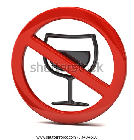 No Drinking Sign