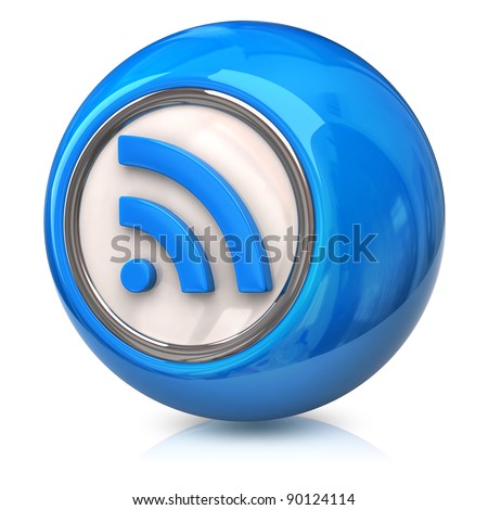 blue rss icon