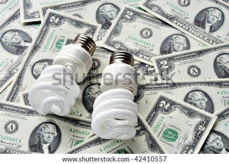 Save money by using energy savings light bulbs