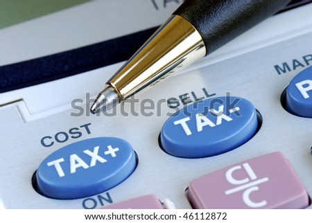 stock photo : Calculate the