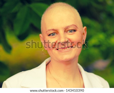 Happy Cancer Survivor After Successful Chemotherapy.