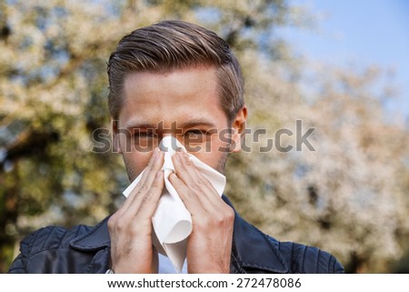 Allergy, Man, Spring