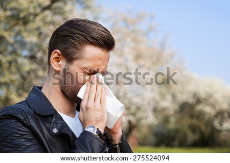 Allergy, Man, Springtime