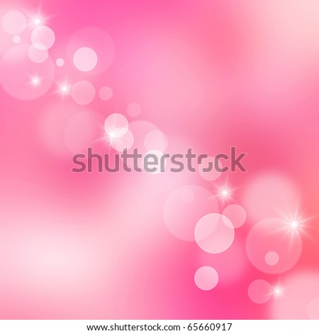 pink background. stock photo : Beautiful abstract pink background of holiday lights