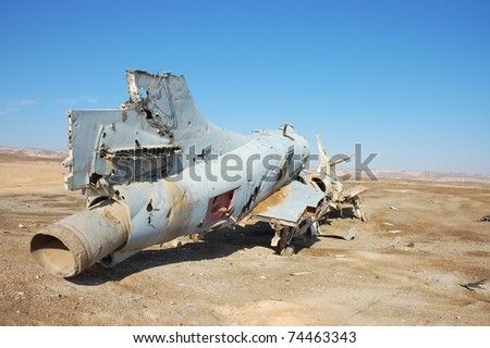 Military Aircraft on Destroyed Military Aircraft  Stock Photo 74463343   Shutterstock