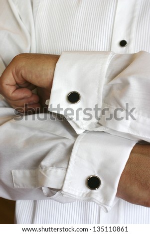 Cuff, wrist band, shirt