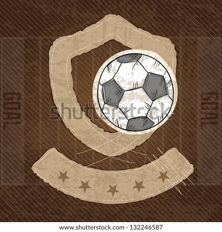 Sport Icons concept different elements (soccer ball)